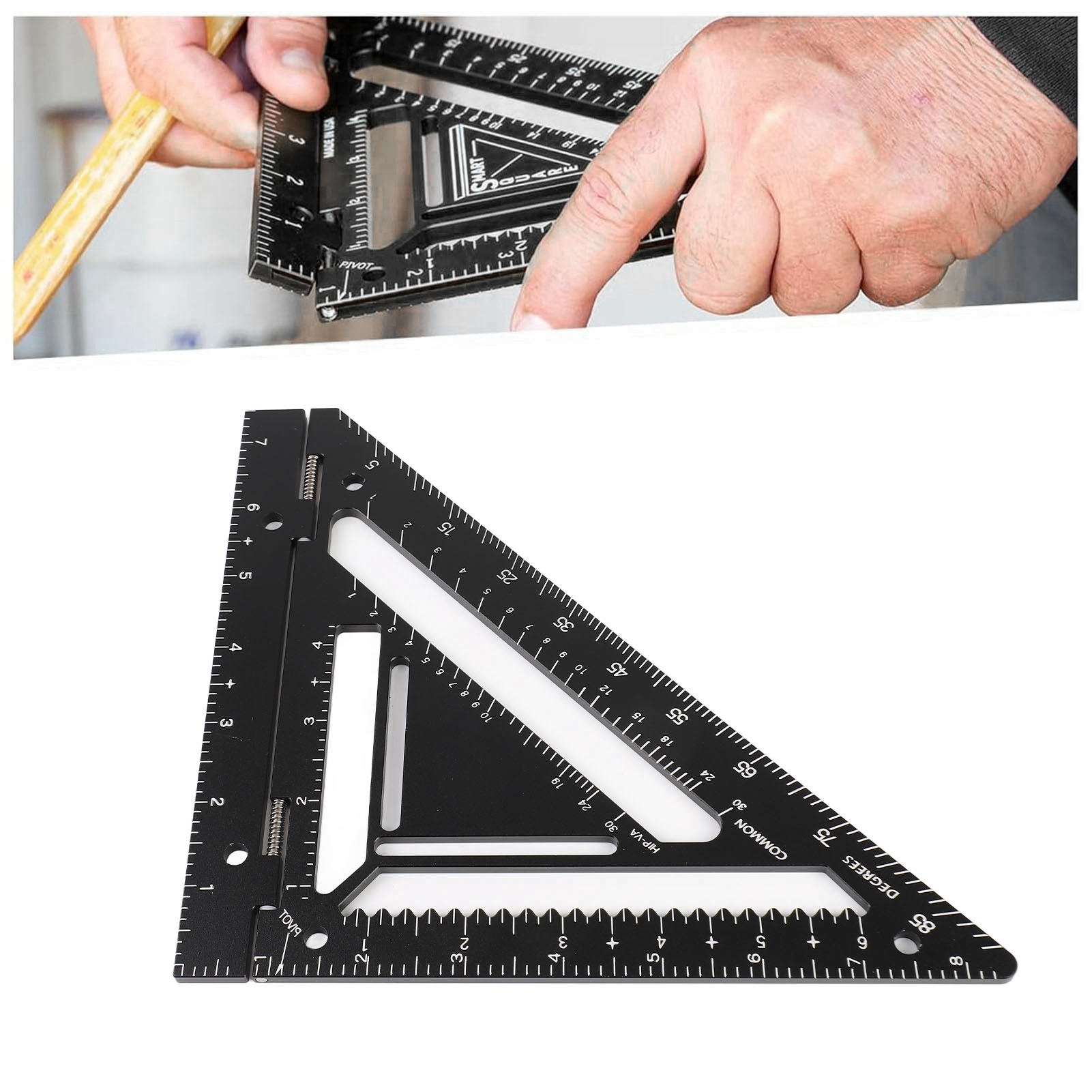 Carpenter Layout Tool Black Co - Woodworking Ruler 리뷰 및 가격