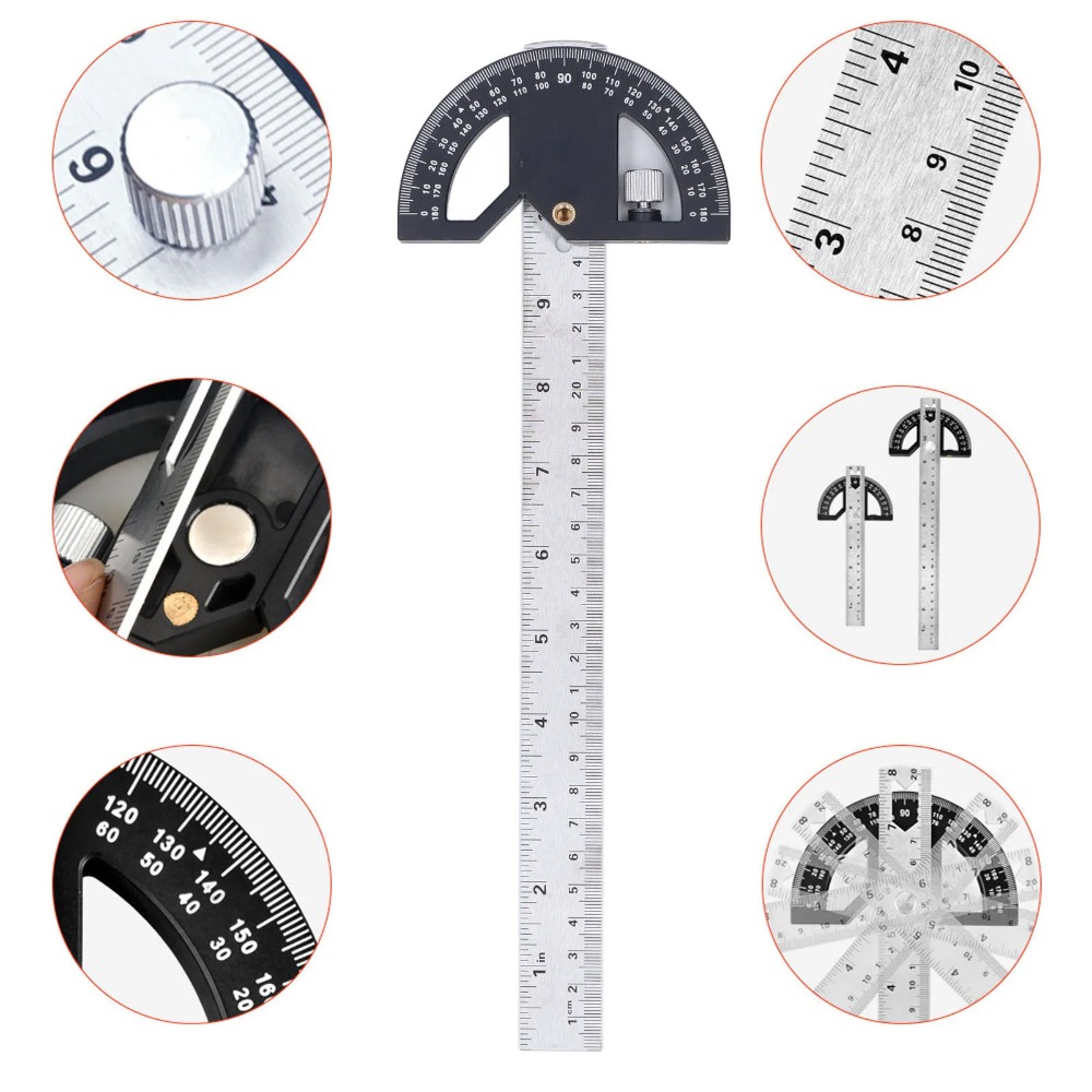 Angle Protractor Carpentry Ang - Woodworking Edge 리뷰 및 가격