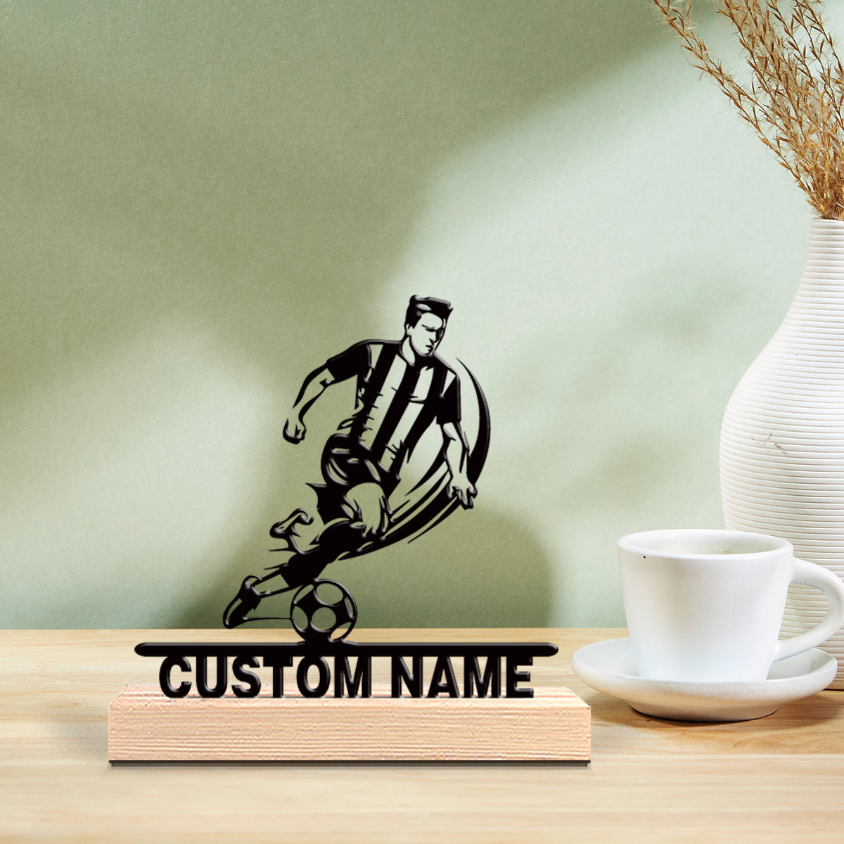 1pc Personalized Custom Footba - Woodworking Laser 리뷰 및 가격