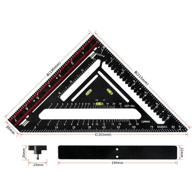 New Multi-functional Triangle  - Woodworking Edge 리뷰 및 가격