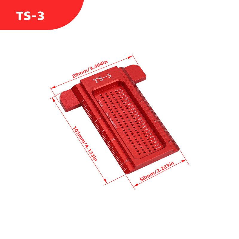 TS-3 Woodworking Scribing Rule - Woodworking Ruler 리뷰 및 가격