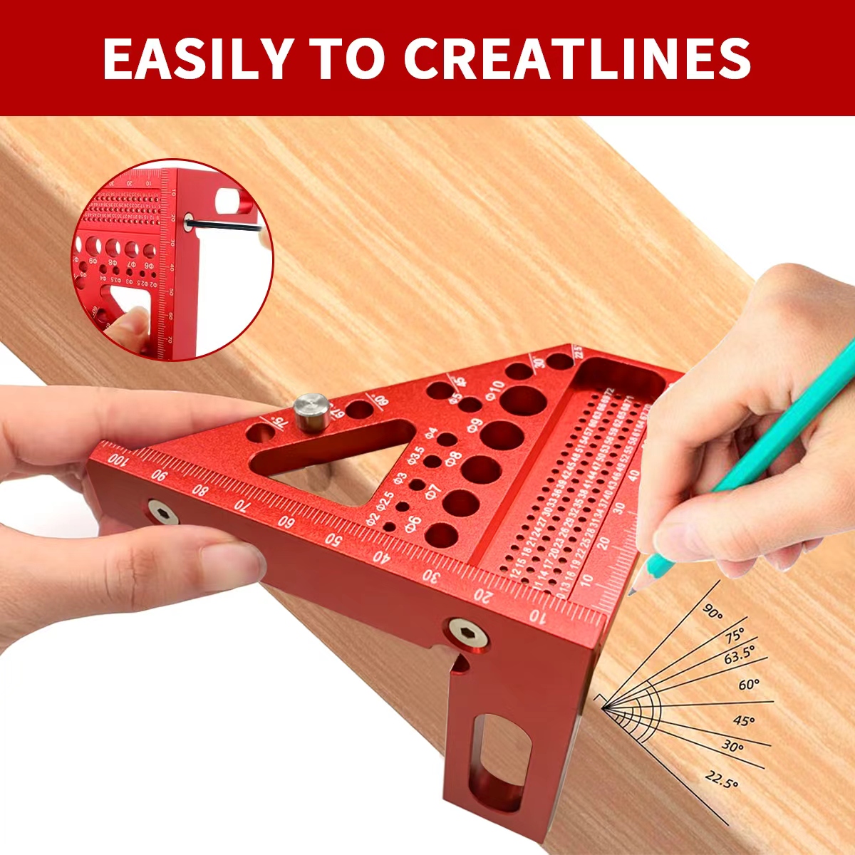 Multi-Angle Woodworking Triang - Woodworking Multi Tool 리뷰 및 가격