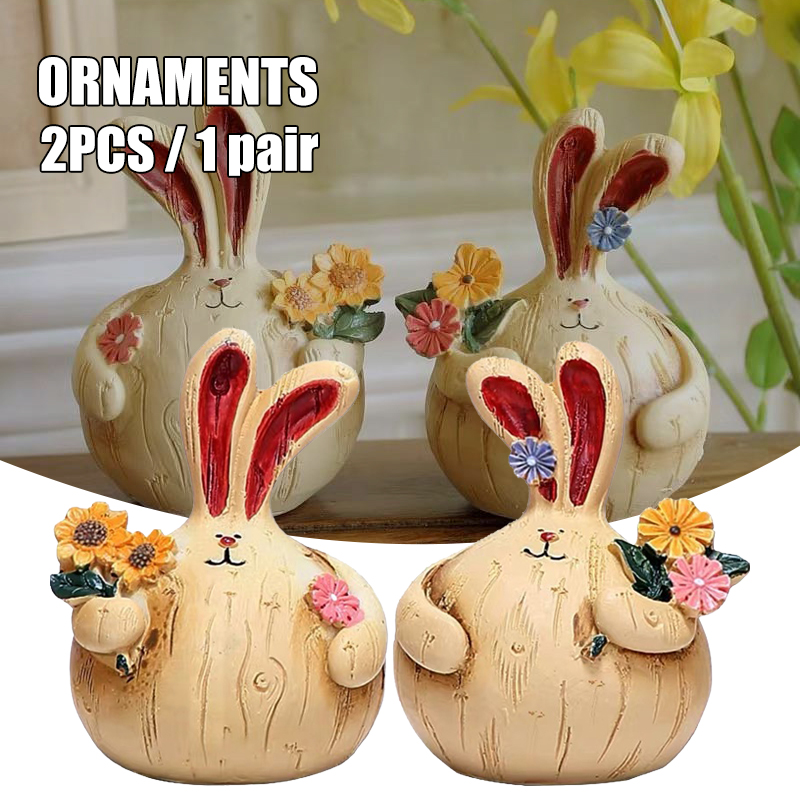 A PAIR Wood-like Resin  Orname - Woodworking Rabbet 리뷰 및 가격