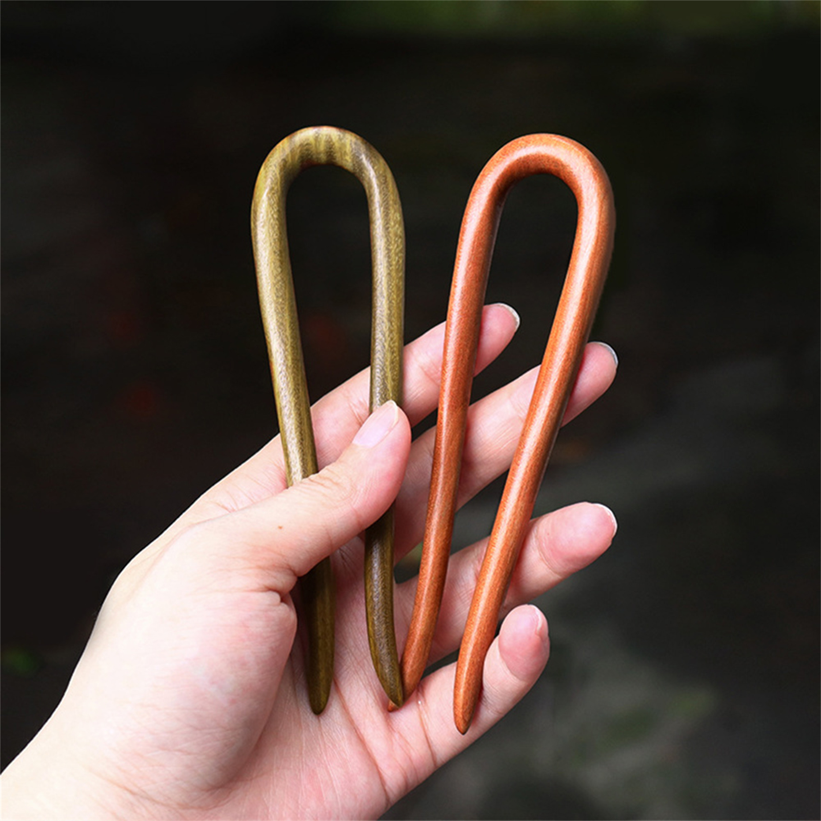 12cm U shape Hair Pins Chinese - Woodworking Women 리뷰 및 가격