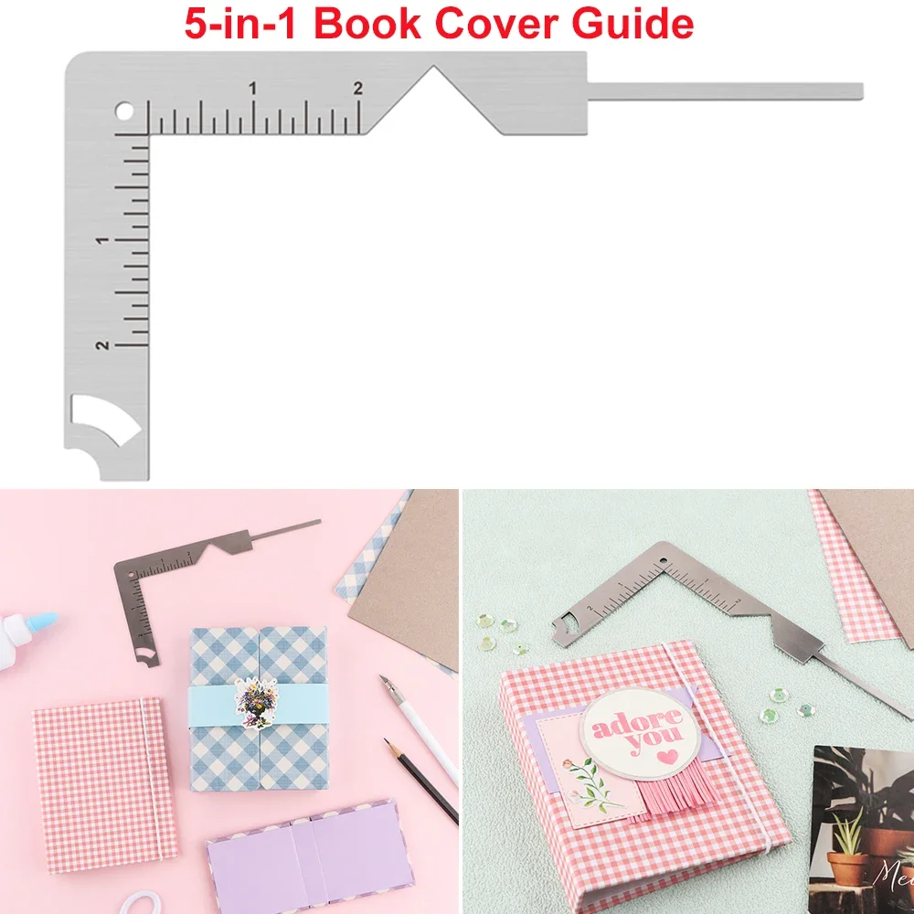 5-in-1 Book Cover Guide Stainl - Marking Gauge Tool 리뷰 및 가격