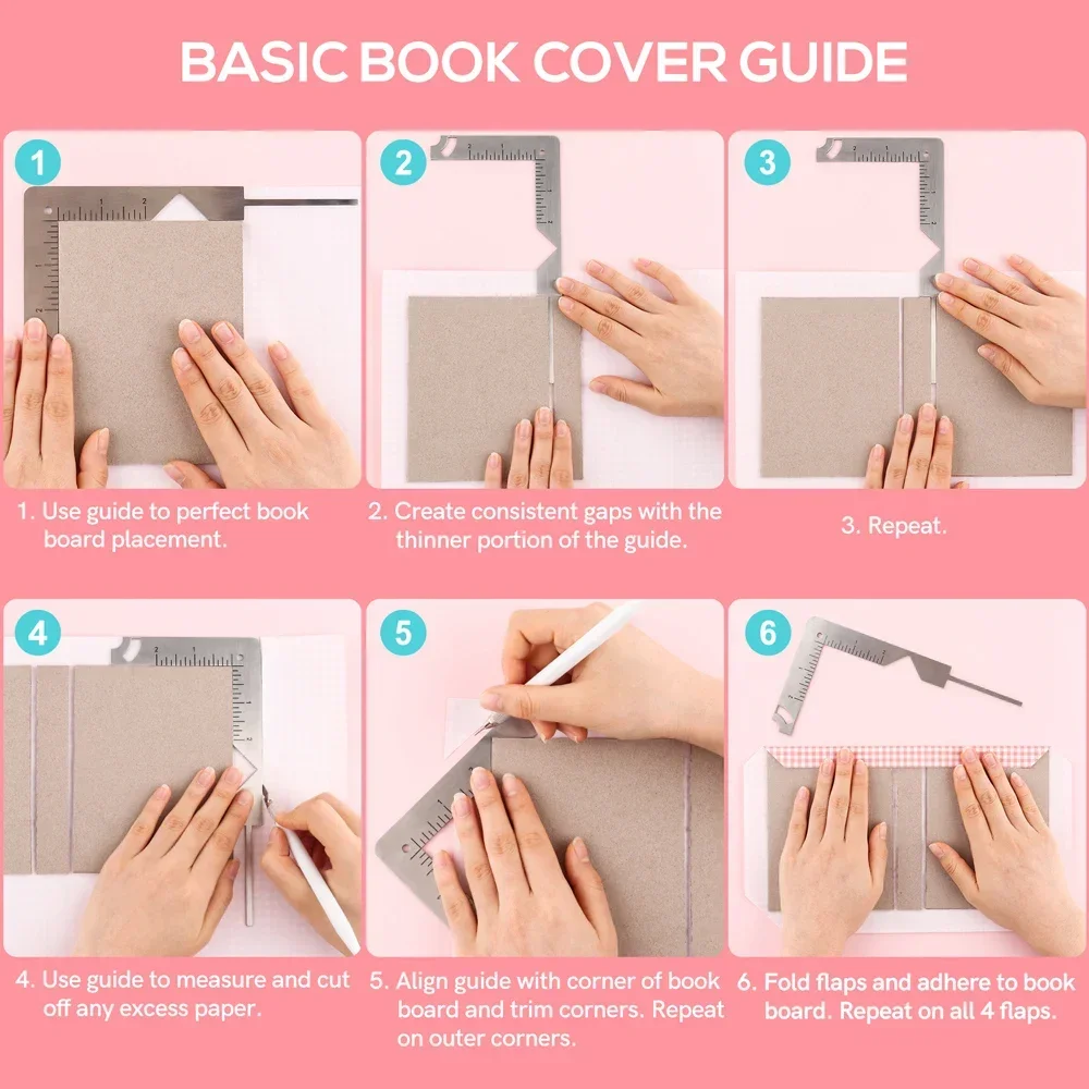 5-in-1 Book Cover Guide Stainl - Marking Gauge Tool 리뷰 및 가격
