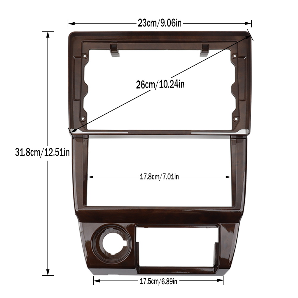 2 Din Car FRAME For 1997-2003  - Woodworking Crafts 리뷰 및 가격