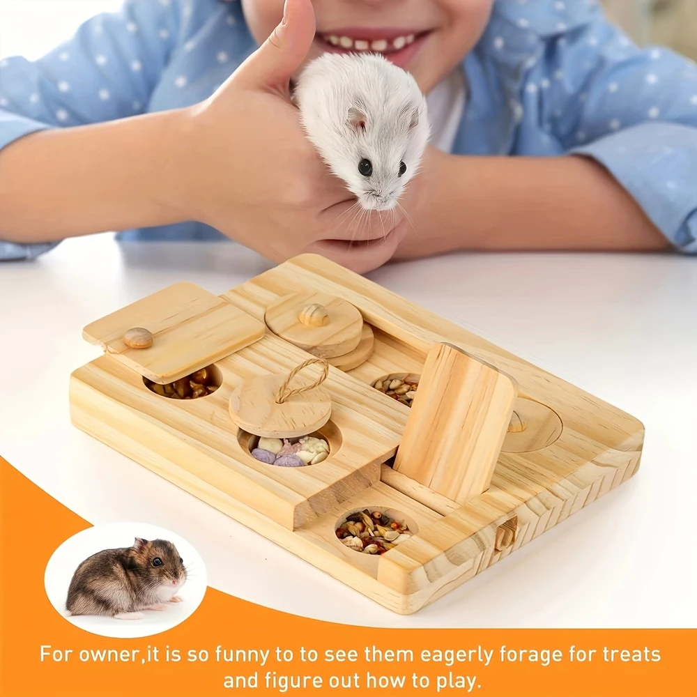 Guinea Pig Foraging Toys 6 in  - Woodworking Rabbet 리뷰 및 가격