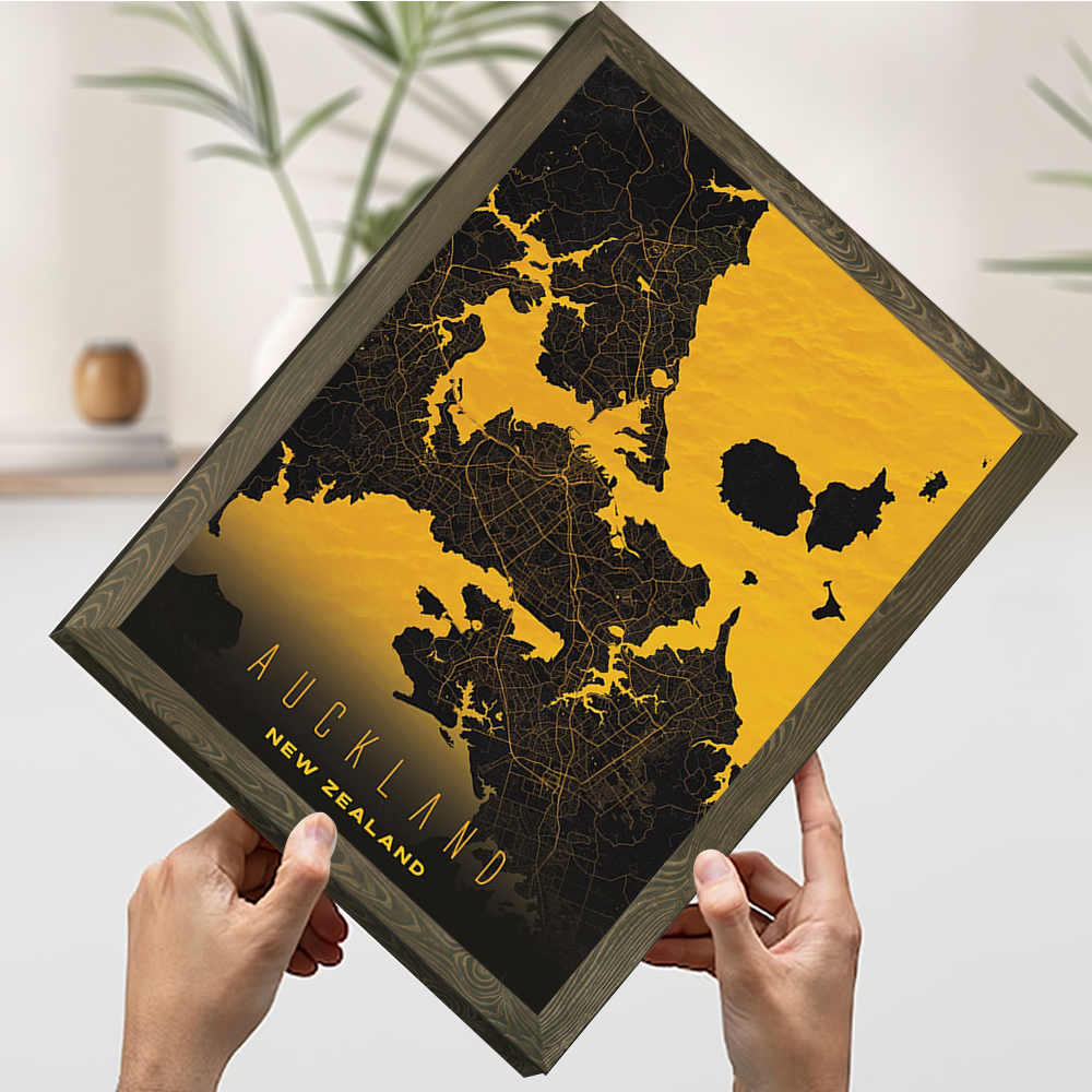 Auckland New Zealand City Map  - Woodworking New Zealand 리뷰 및 가격