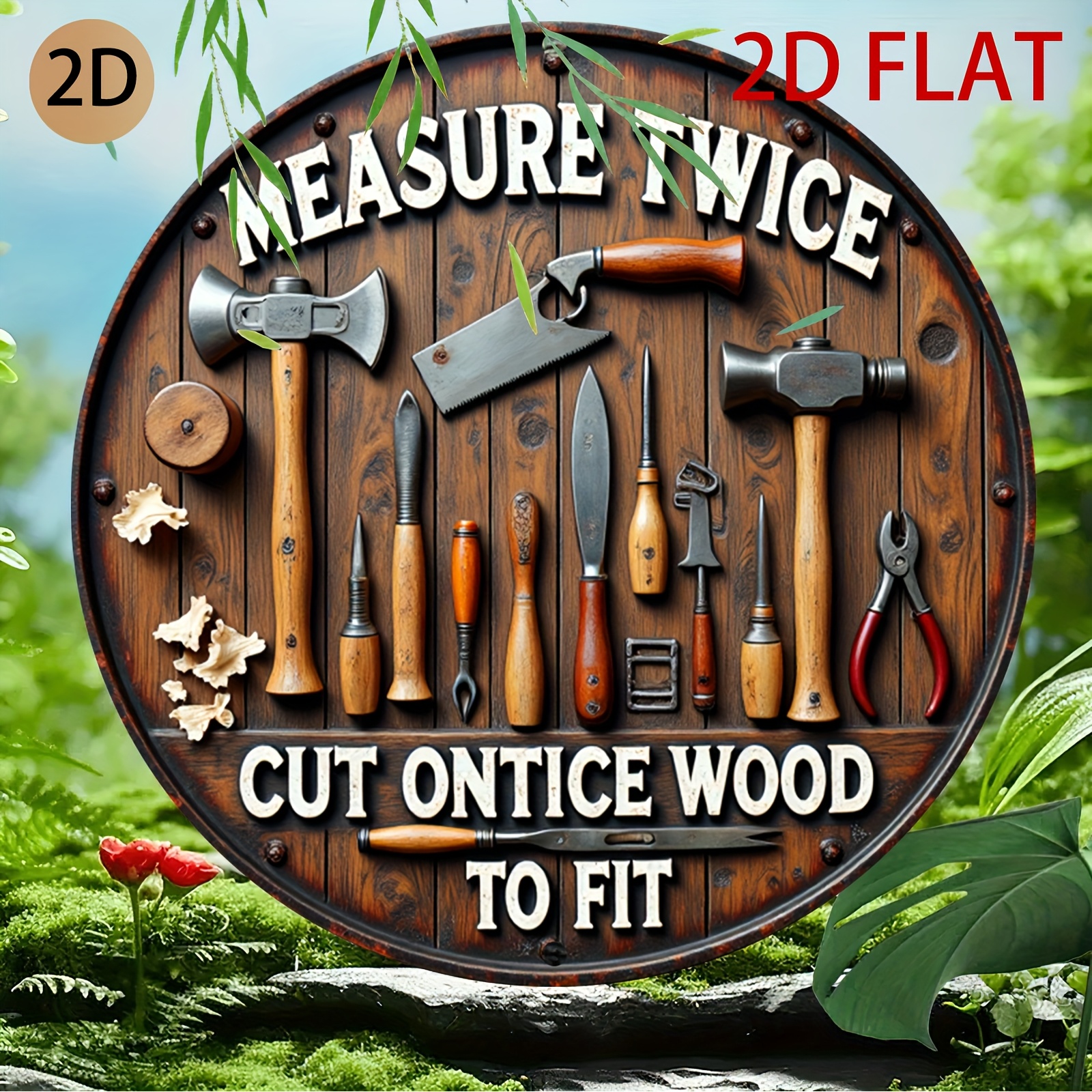 2D planar circular wooden tool - Woodworking Logo Design 리뷰 및 가격