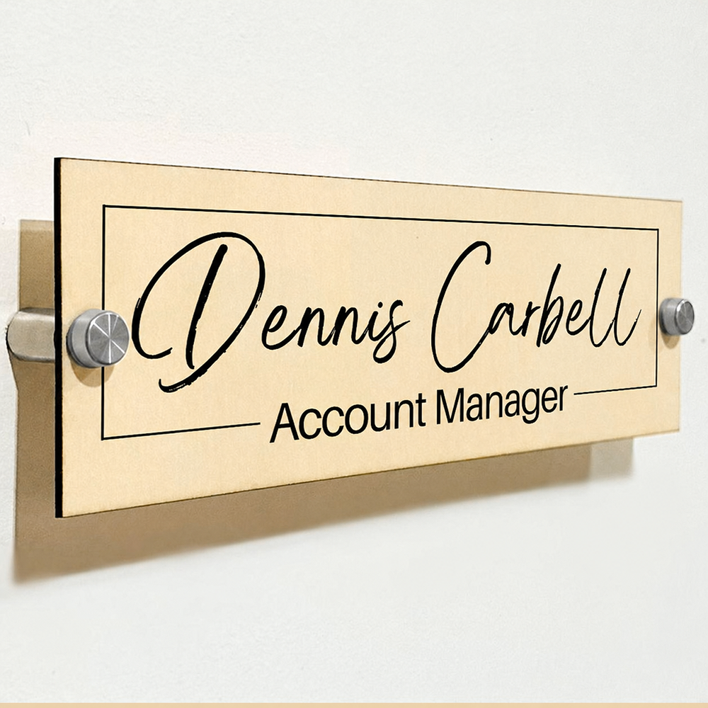 1PC Custom Wooden Door Sign -  - Woodworking Laser 리뷰 및 가격